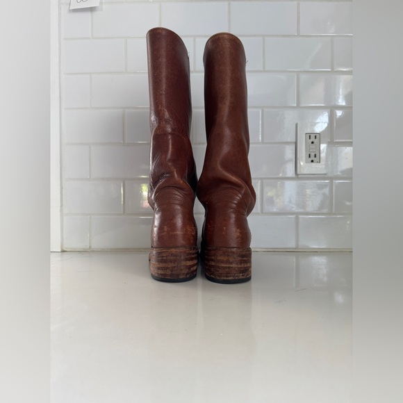 Vintage Frye Campus Boots Mens Size 7 - Picture 8 of 12